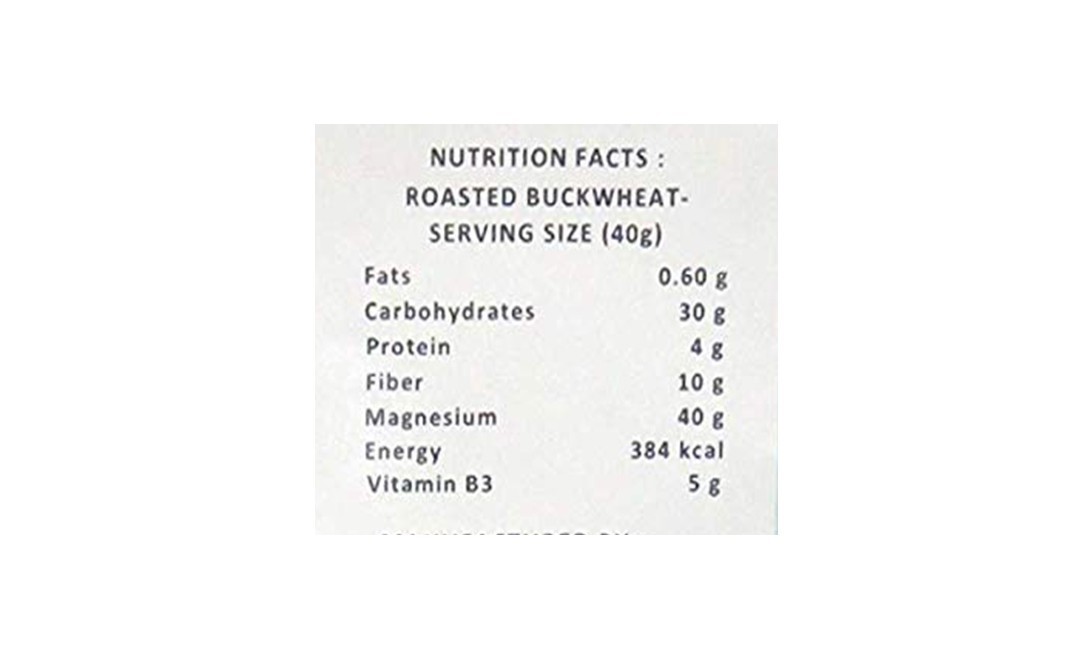 NutriBuck Roasted Buckwheat (Kasha)    Pack  1800 grams